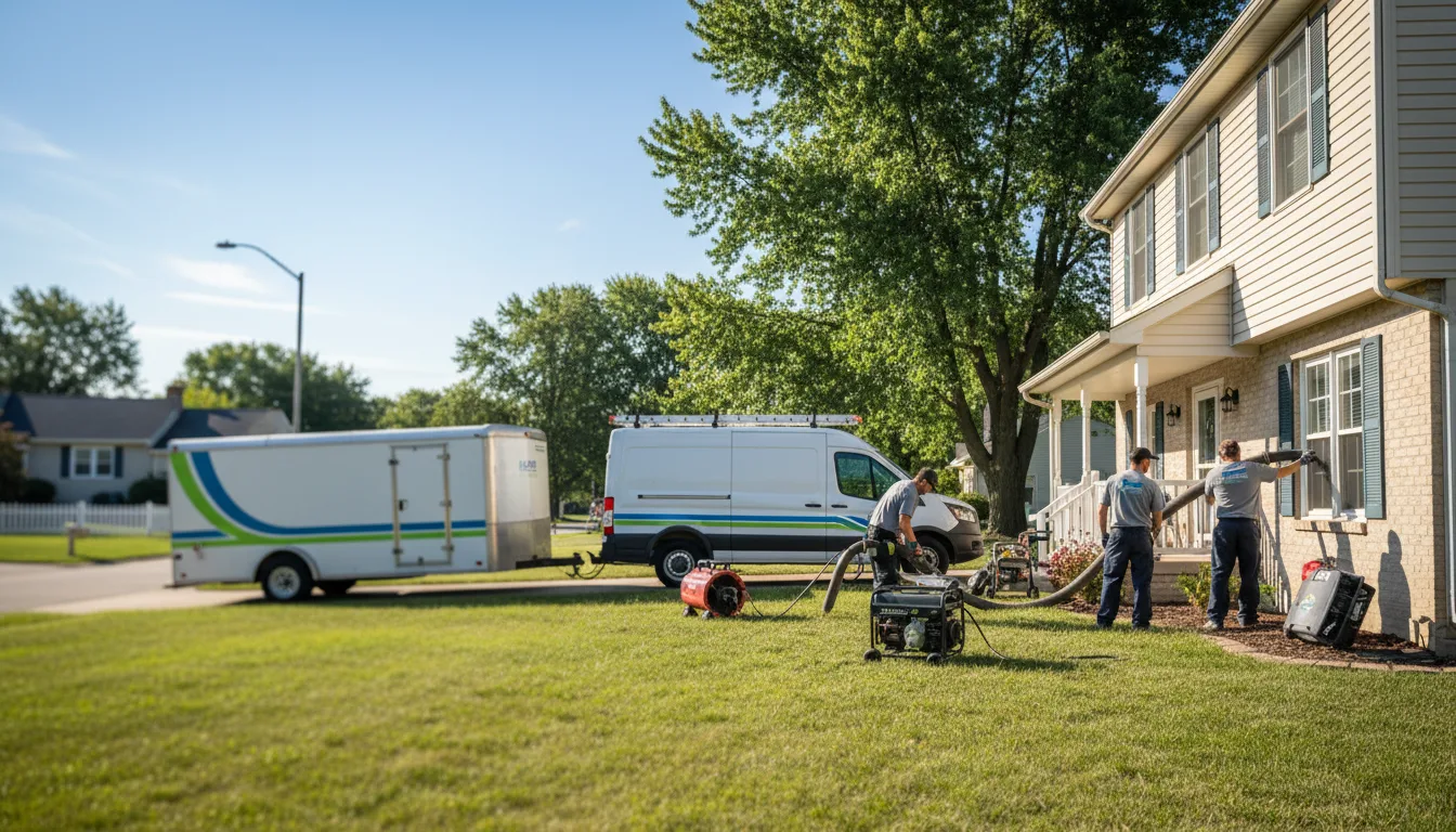 Flooded Basement Restoration And Cleanup With Repair in Satanta, KS near me